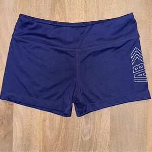 IAB MFG I AM BECOMING - Navy Blue workout shorts